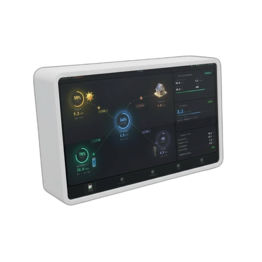 Pantalla tàctil SolarBox Dashboard